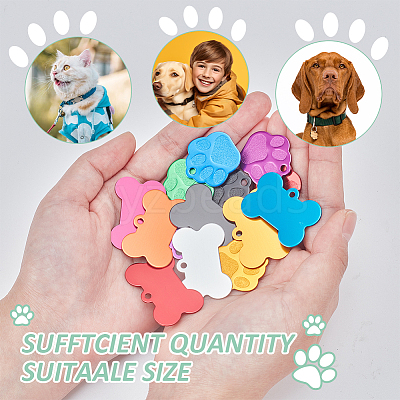 Pet Tag Set DIY-NB0010-49-1