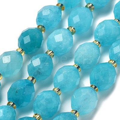 Natural White Jade Beads Strands G-D305-B01-01B-1