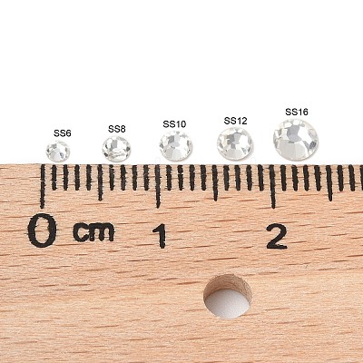 Preciosa® MAXIMA Crystal No Hotfix Flatback Stones Y-PRC-NSS16-50010-1
