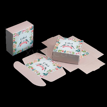 Paper Candy Boxes CON-WH0079-66E-1