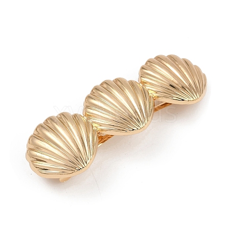 Alloy with Iron Clip Hair Barrettes PHAR-G014-01C-G-1