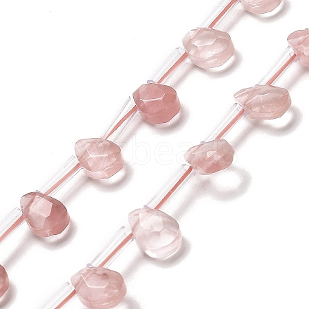 Cherry Quartz Glass Beads Strands G-Q167-A02-02-1