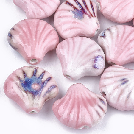 Handmade Porcelain Beads PORC-S498-36G-1