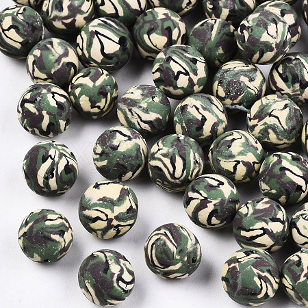 Handmade Polymer Clay Beads X-CLAY-N009-001-1