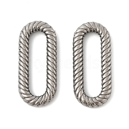 304 Stainless Steel Linking Rings LS-STAS-K254-06G-P-1