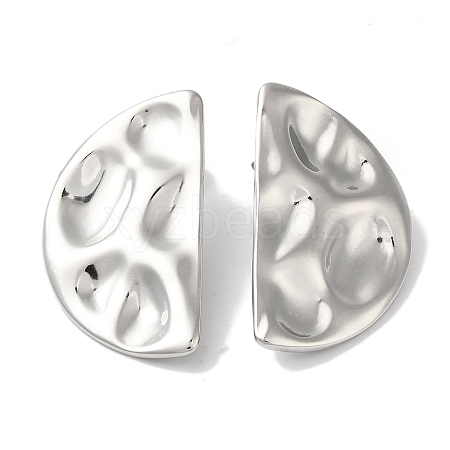 304 Stainless Steel Stud Earrings for Women EJEW-Z303-18P-1