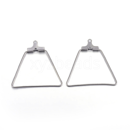 304 Stainless Steel Pendants STAS-F191-07P-1