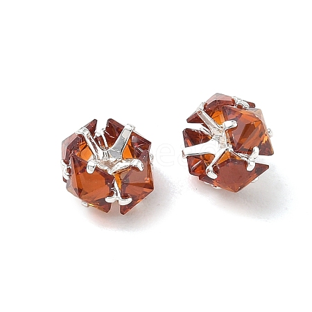 Brass & Glass Beads GL-CBA12D7-02S-01-1