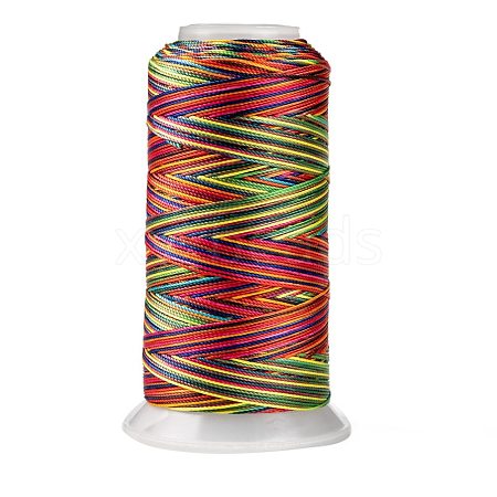 Segment Dyed Round Polyester Sewing Thread OCOR-Z001-A-16-1