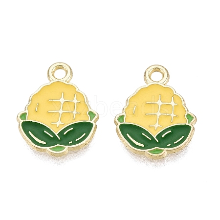 Alloy Enamel Pendants ENAM-Q003-08G-1