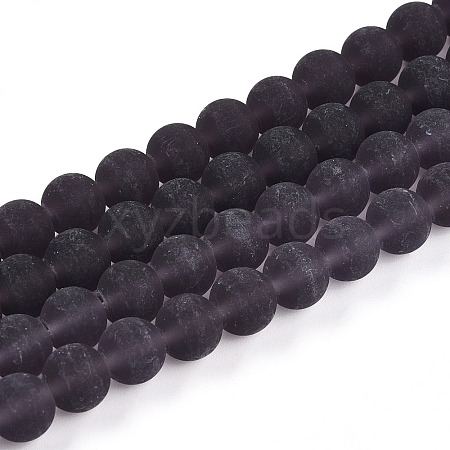 Transparent Glass Beads Strands LS-GLAA-T032-T8mm-MD03-1
