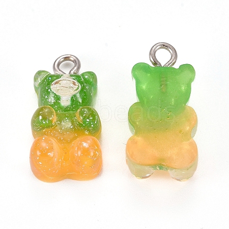 Resin Pendants RESI-TAC0002-17L-1