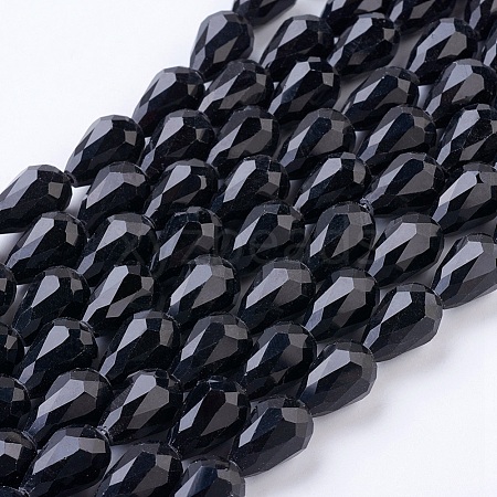 Glass Beads Strands GLAA-R024-15x10mm-13-1