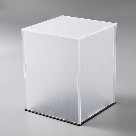 Acrylic Minifigures Display Case ODIS-WH0005-97B-1