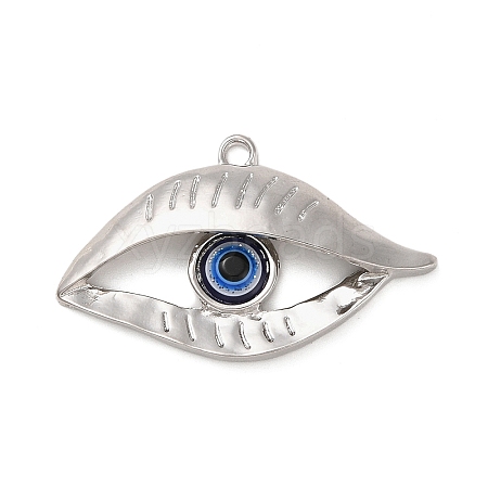 Tibetan Style Alloy Eye Pendants PALLOY-K021-05AS-1