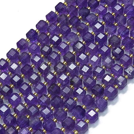 Natural Amethyst Beads Strands G-K389-A16-01-1