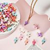  200Pcs Opaque Acrylic Pendants FIND-NB0003-17-5