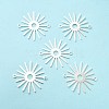 Brass Connector Charms KK-H435-10S-5
