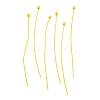 Brass Ball Head Pins KK-G502-03G-1