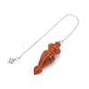 Natural Red Jasper Dowsing Pendulum Big Pendants PW-WG6D647-03-1