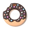 Donut Food Grade Eco-Friendly Silicone Focal Beads LS-SIL-Q023-01B-1