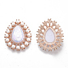 Alloy Flat Back Cabochons X-PALLOY-N151-03-2