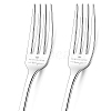 Globleland 1 Set 2Pcs 304 Stainless Steel Fork AJEW-GL0001-19-065-1