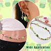 10Pcs 2 Colors Handmade Porcelain Beads PORC-CJ0001-23-7