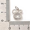 Rack Plating Brass Micro Pave Cubic Zirconia Pendants KK-H508-28P-02-3