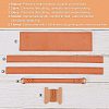 PU Leather Bag Bottom and Handles FIND-WH0059-06B-4