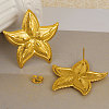 Stainless Steel Starfish Stud Earrings for Women YM4343-2-5