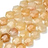Natural Yellow Aventurine Beads Strands G-L660-A03-01-2