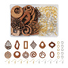 DIY Geometry Drop Earring Making Kit DIY-TA0003-79-1