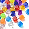 36Pcs 9 Colors Transparent Resin Pendants RESI-CJ0002-75-1