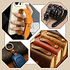 40Sets 4 Colors Alloy Screw Clasps BUTT-PH0001-30A-6