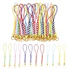 30Pcs 6 Colors Braided Nylon Cord Mobile Straps FIND-YW0011-77-1