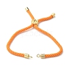 Cotton Cord Bracelet Making KK-F758-03-03-G-1