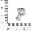 Brass Micro Pave Cubic Zirconia Pendants KK-A300-02P-Q-3