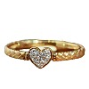 Heart 925 Sterling Silver Micro Pave Clear Cubic Zirconia Finger Rings FS-WGC3F33-03-6