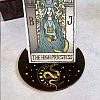 Carved Wooden Tarot Card Stand Holder DIY-WH0355-013-6