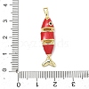 Brass Micro Pave Cubic Zirconia Pendants KK-H255-01C-G01-3