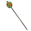 Lampwork & Brass Hair Sticks PW-WG50A30-02-1