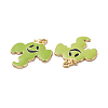 Halloween Theme Rack Plating Alloy Enamel Pendants PALLOY-O109-44LG-3