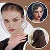 2Pcs 2 Styles Cloth Mesh Veil Headband MRMJ-GA0001-25-6