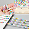 2 Strands Handmade Lampwork Beads Strands LAMP-NB0002-08C-4