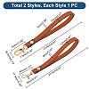   2Pcs 2 Style Leather Bag Wristlet Straps FIND-PH0017-27B-2