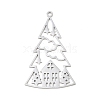 Christmas 201 Stainless Steel Pendants STAS-C156-01G-P-1