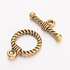 Tibetan Style Alloy Toggle Clasps LS-EA9138Y-2