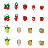 54pcs 9 style Handmade Lampwork Beads LAMP-PJ0001-01-2