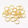 Brass Jump Rings KK-G277-5mm-G-NR-1